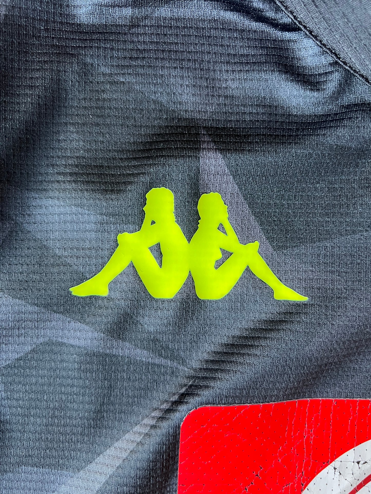 Kappa Napoli European Away Kombat Gara Jersey 2018/19 2XL