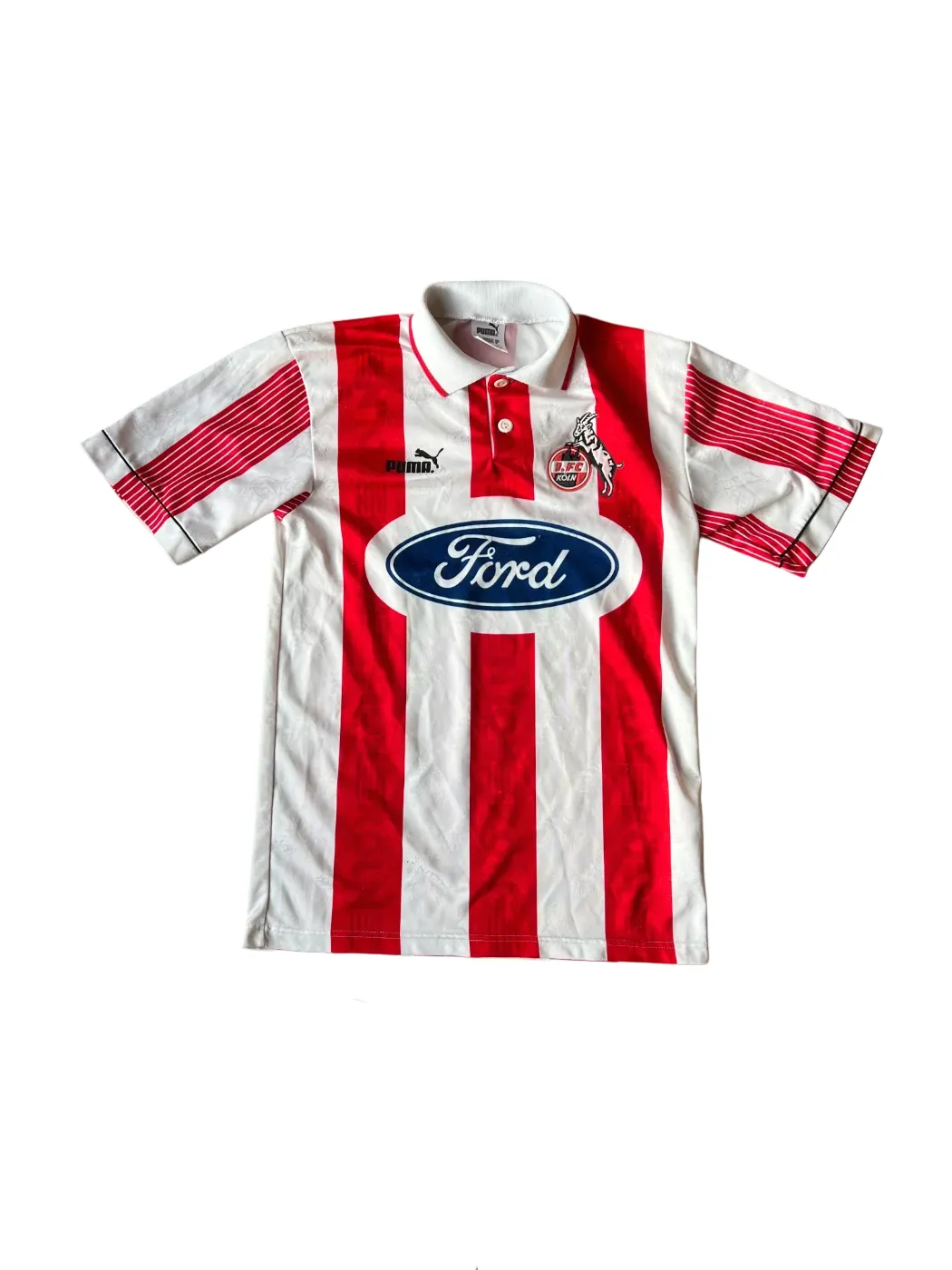 Vintage 90s Puma 1. FC Köln Home Jersey 1995/96 XS