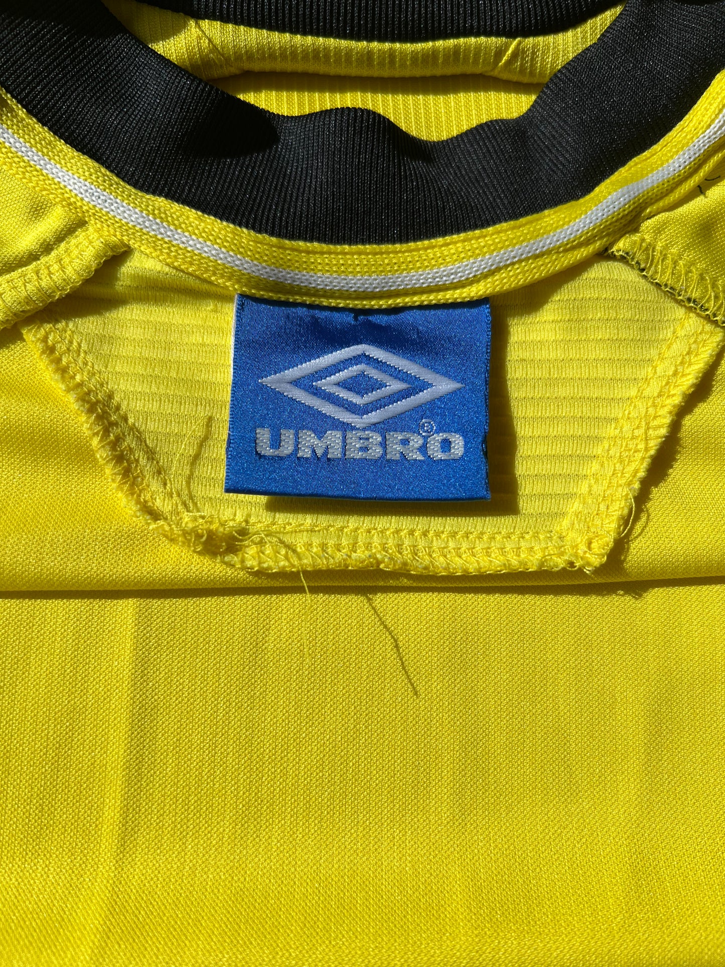 Vintage 90s Umbro Everton Away Jersey 1999/00 Large