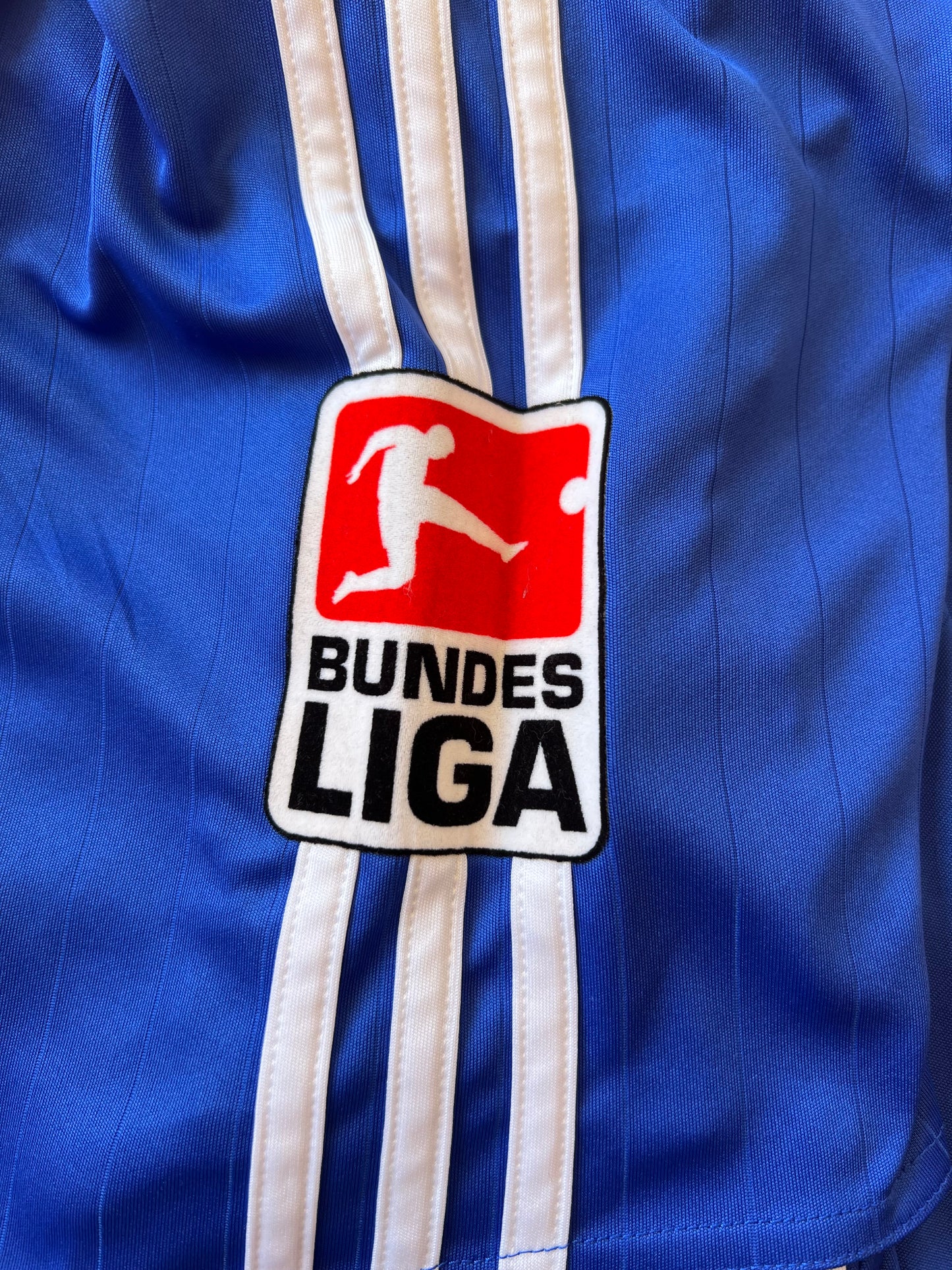 Adidas Schalke 04 Home Jersey 2006/07 Large Bundesliga Patch