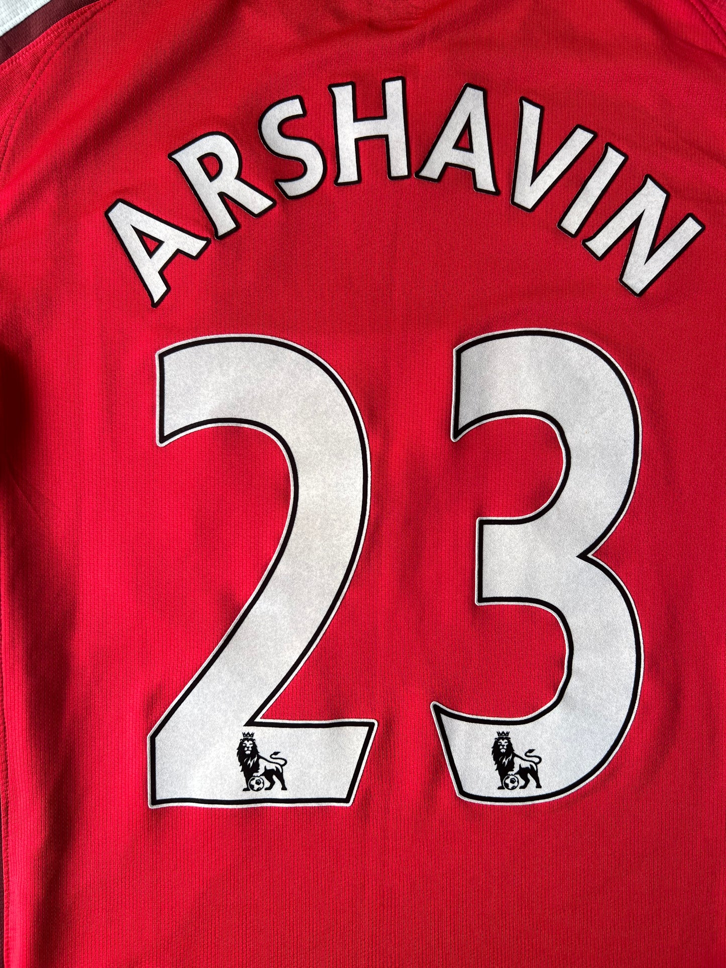 Nike Arsenal Home Jersey 2008-10 Arshavin #23 Premier League Patches Medium