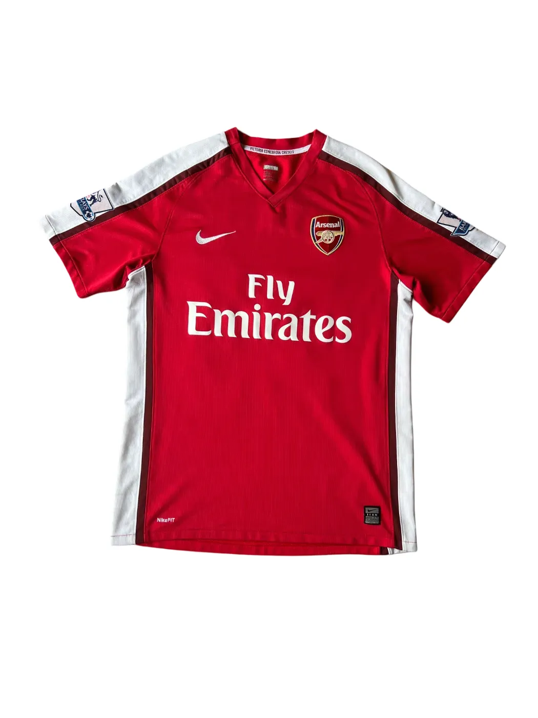 Nike Arsenal Home Jersey 2008-10 Arshavin #23 Premier League Patches Medium