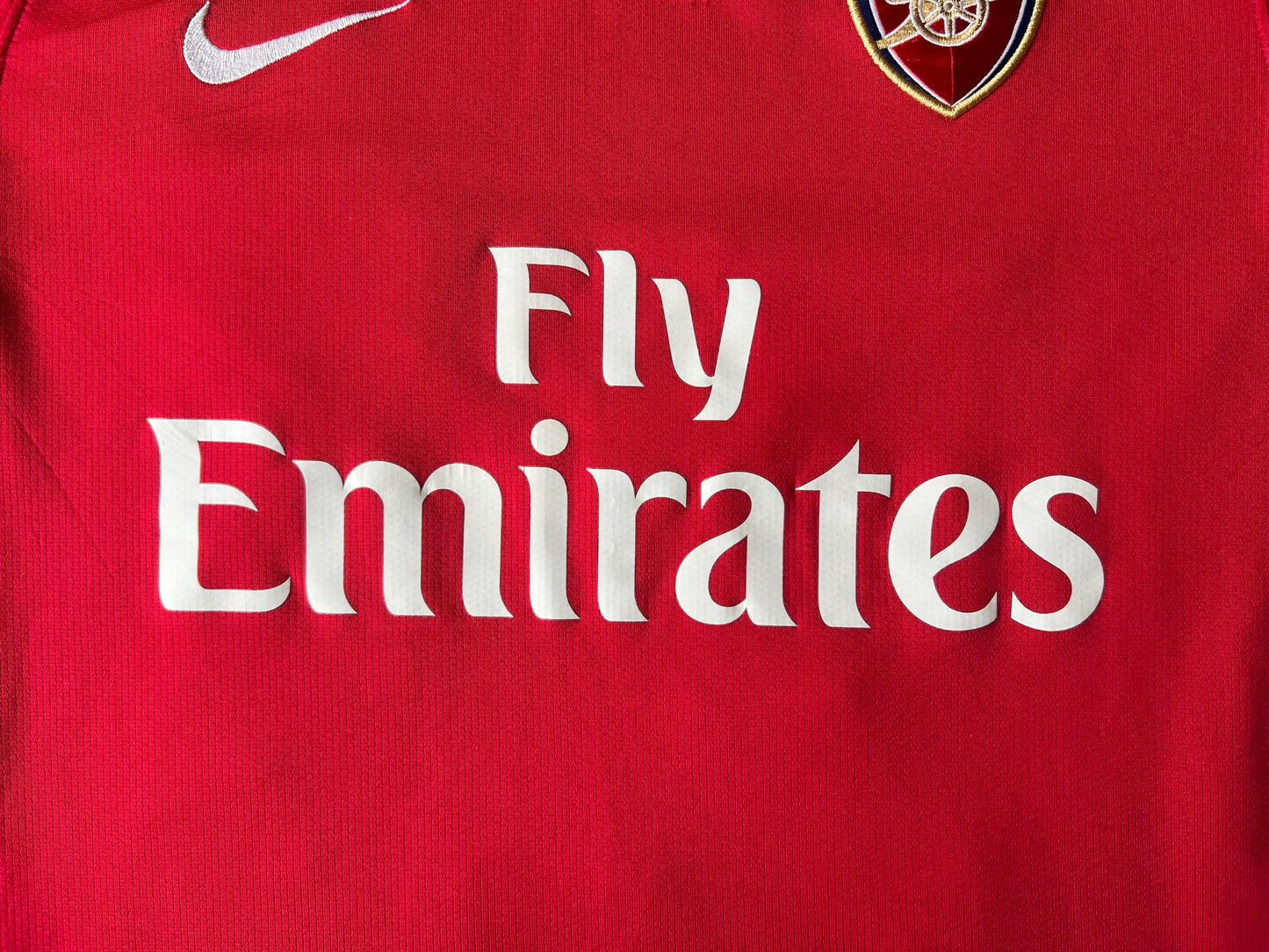 Nike Arsenal Home Jersey 2008-10 Arshavin #23 Premier League Patches Medium