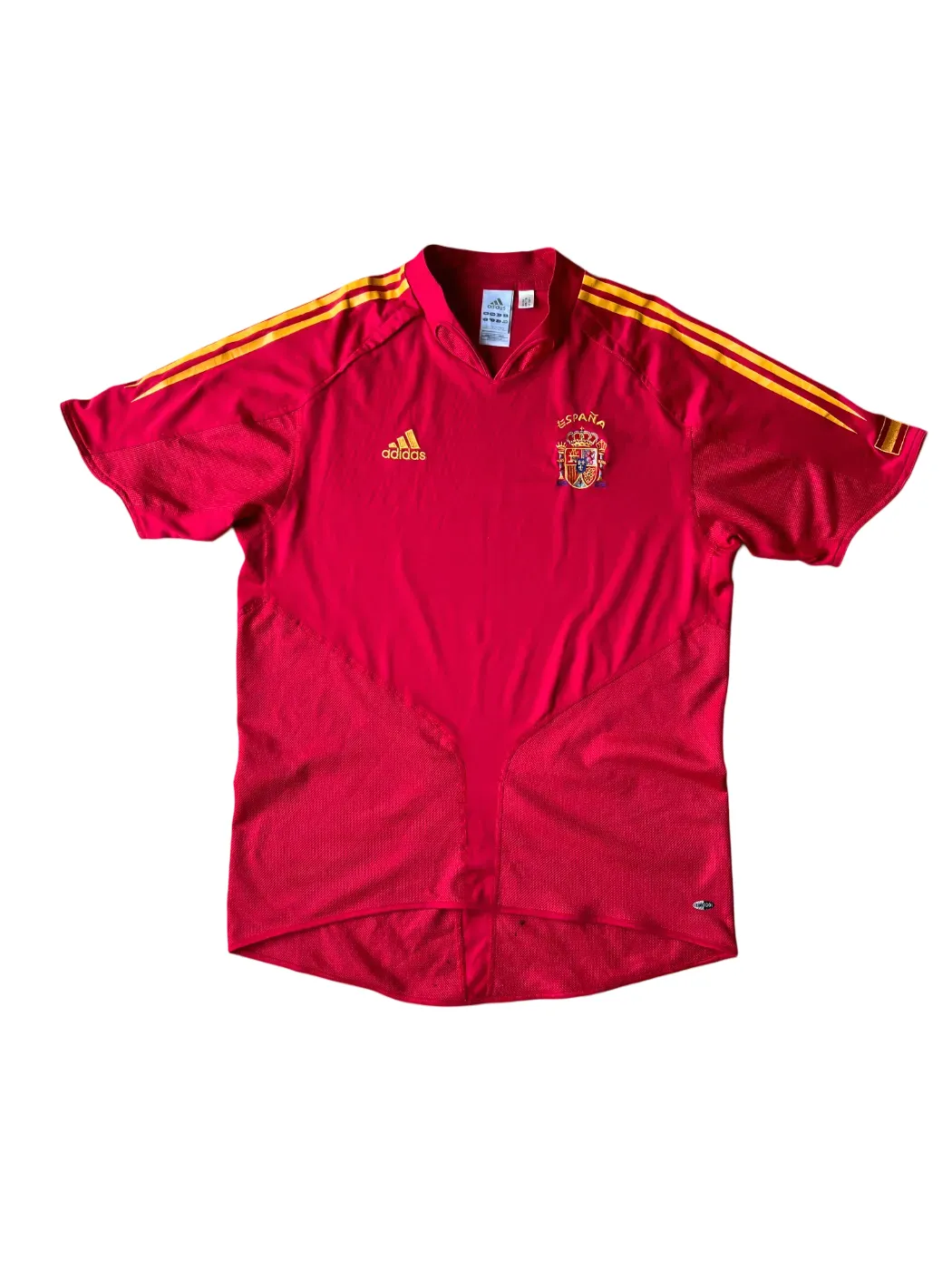 Adidas Spain Home Jersey 2004 Large