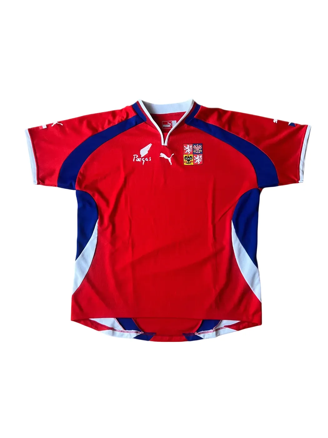 Puma Czechia (Czech Republic) Home Jersey 2000 Large