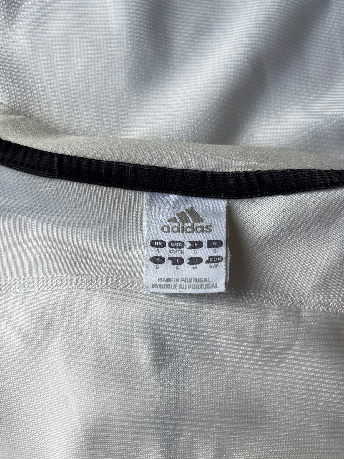 Vintage 2000s Adidas Real Madrid Home Jersey 2003/04 Small LFP Patch