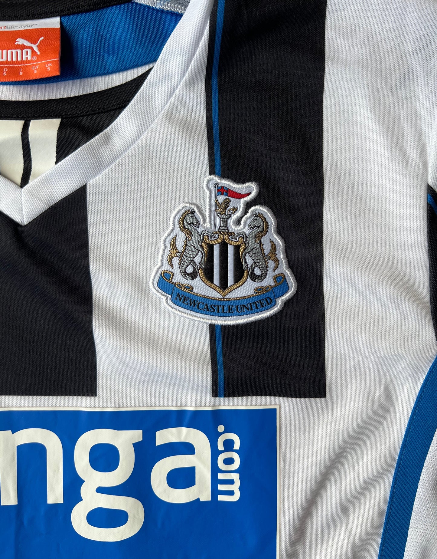 Puma Newcastle United Home Jersey 2013/14 Small