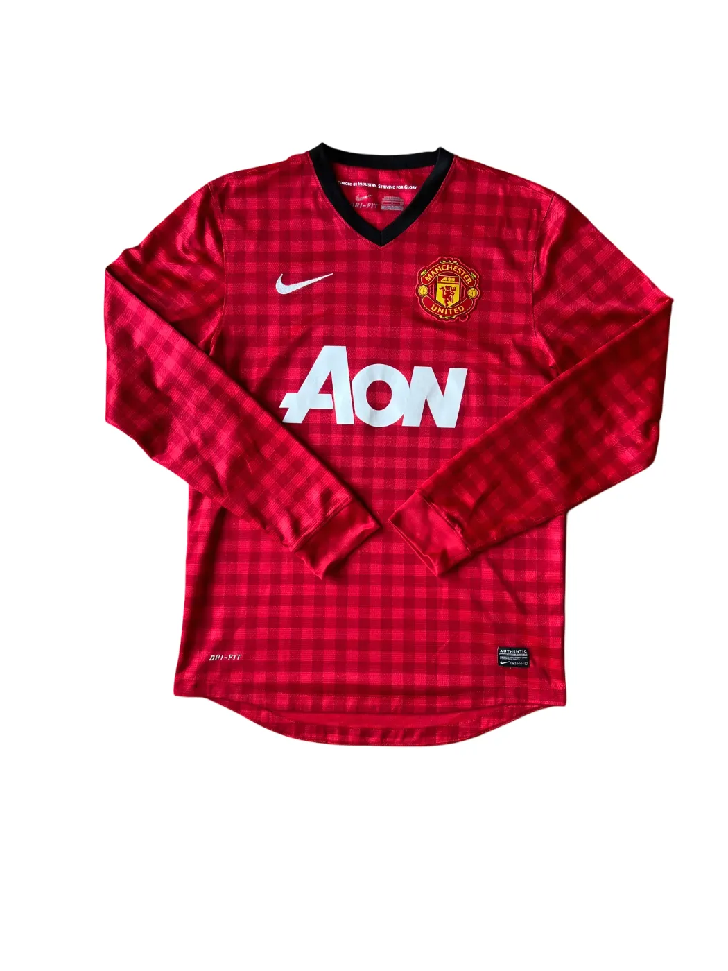 Nike Manchester United Home Jersey 2012/13 Small v. Persie #20 Long Sleeve