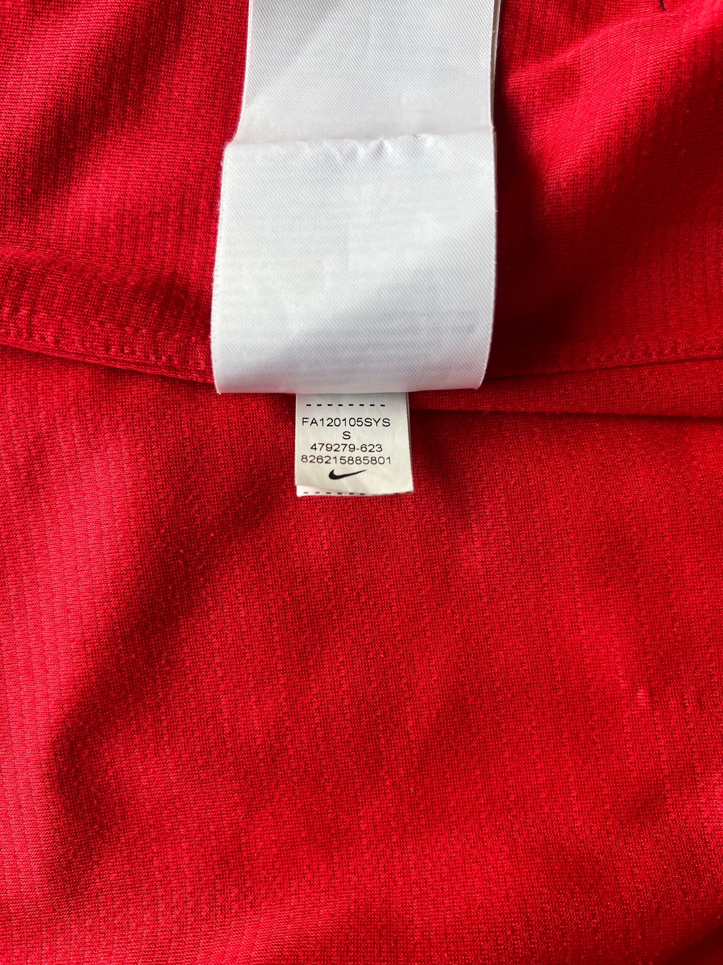 Nike Manchester United Home Jersey 2012/13 Small v. Persie #20 Long Sleeve