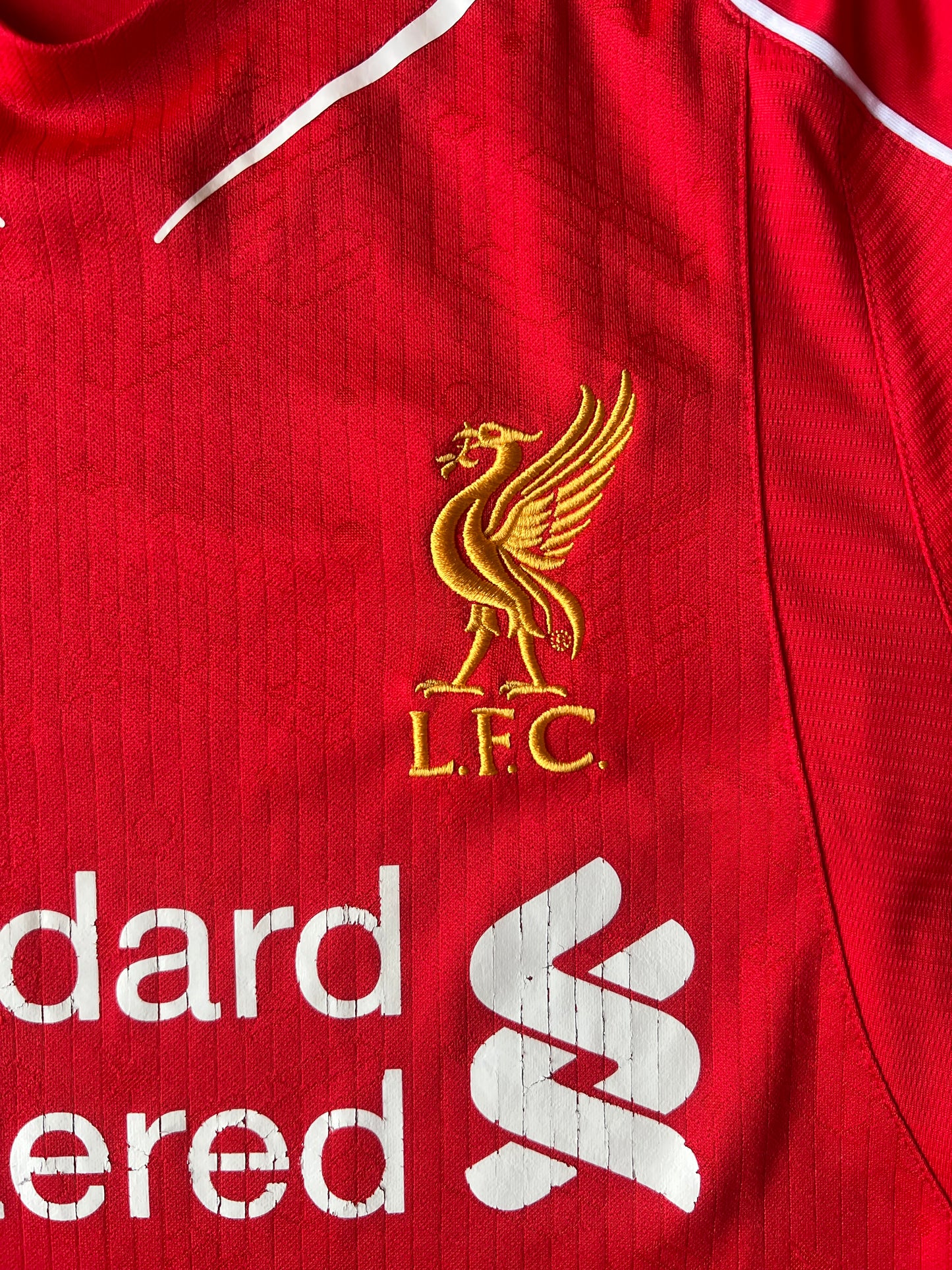 Warrior Liverpool Home Jersey 2014/15 Small Champions League Patches