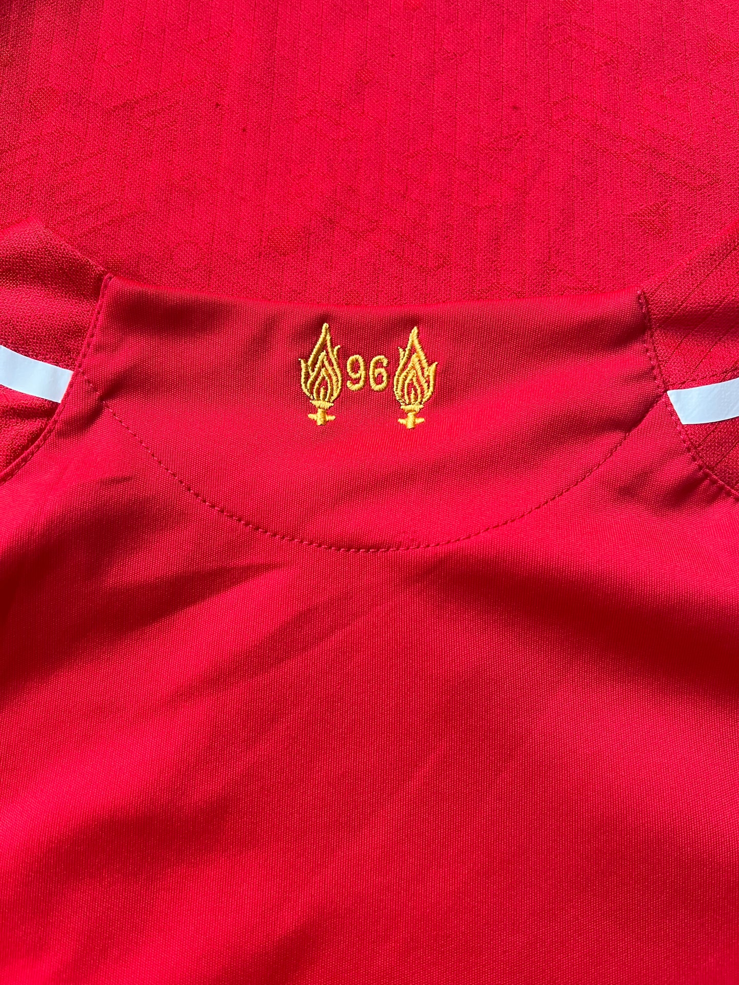 Warrior Liverpool Home Jersey 2014/15 Small Champions League Patches