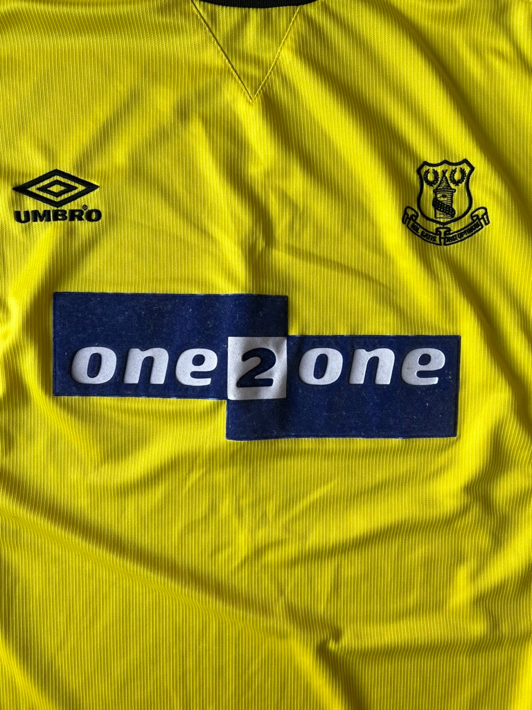 Umbro Everton Away Jersey 1999/00 Large