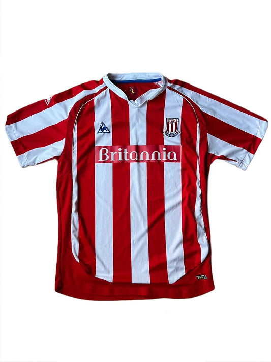 Le Coq Sportif Stoke City Home Jersey 2009/10 Large