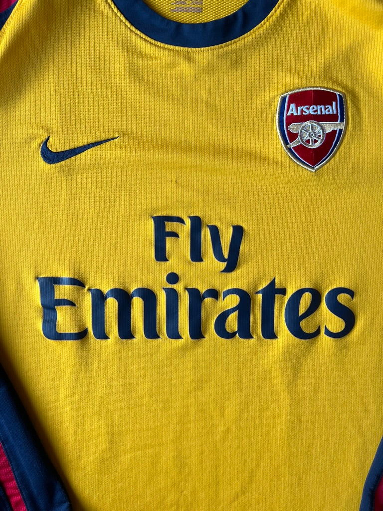 Nike Arsenal Away Jersey 2008/09 Large Long Sleeve