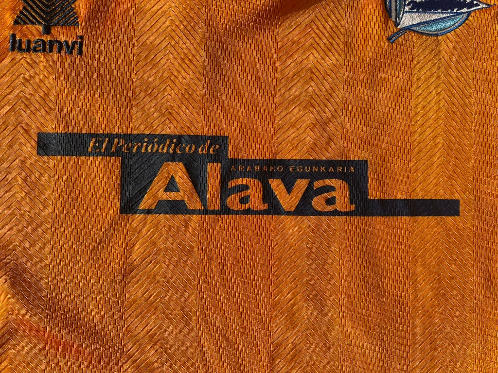 Luanvi Deportivo Alavés Away Jersey 1999-02 XL #11