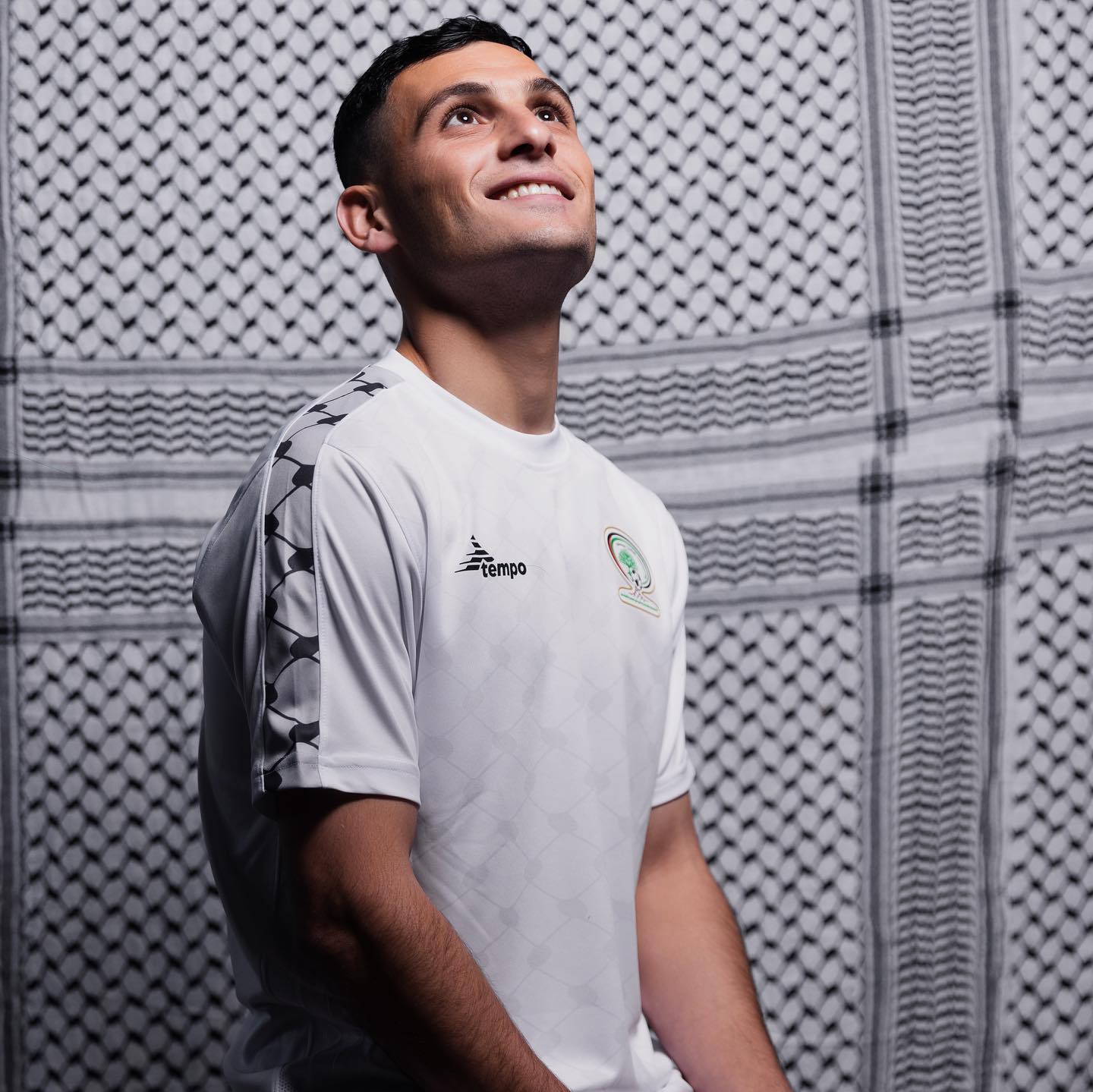 Tempo Palestine Away Football Jersey Player Edition - Multiple sizes - Brand new with tags