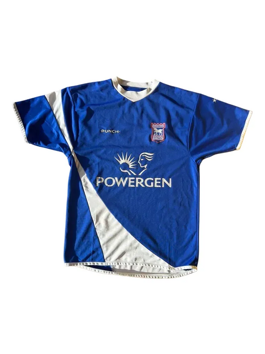 Punch Ipswich Town Home Jersey 2005/06 Medium