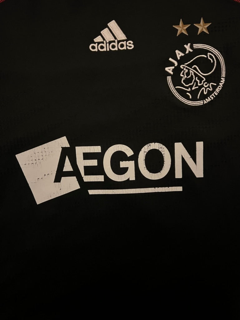 Adidas Ajax Away Jersey 2009/10 De Zeeuw #40 Medium