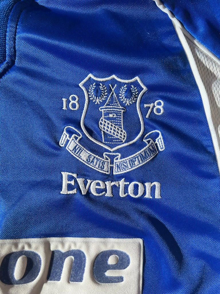 Puma Everton Home Jersey 2000-02 Large