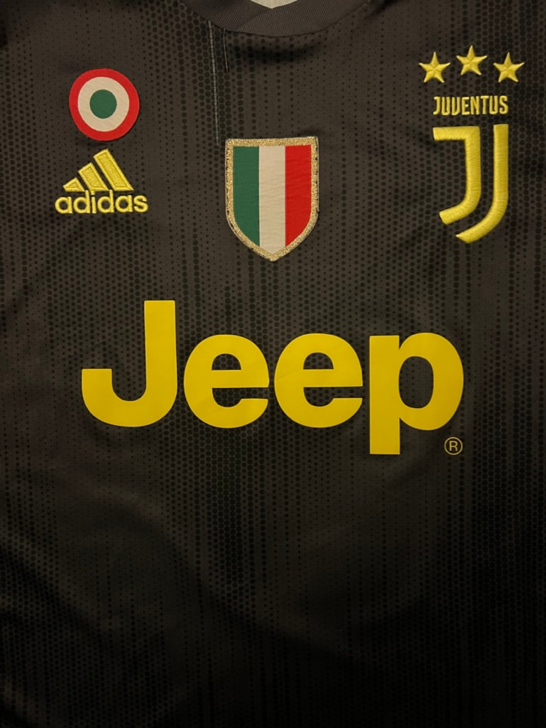 Adidas x Parley Juventus Third Jersey 2018/19 Higuain #9 w/ Patches Large