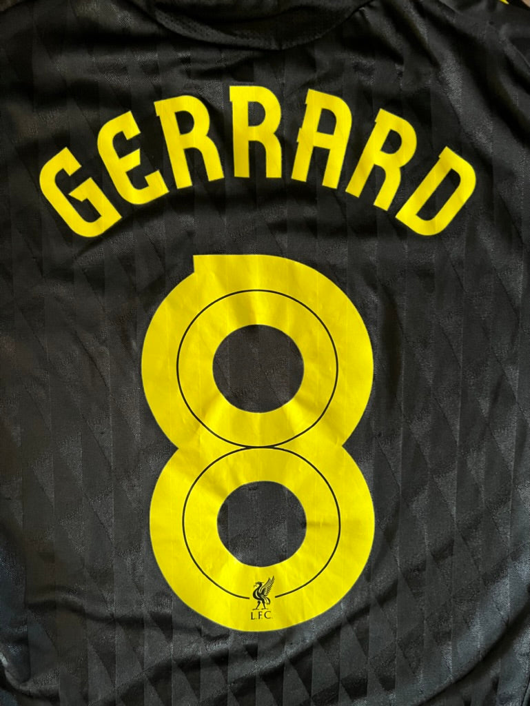 Adidas Liverpool Third Jersey 2010/11 Gerrard #8 Small