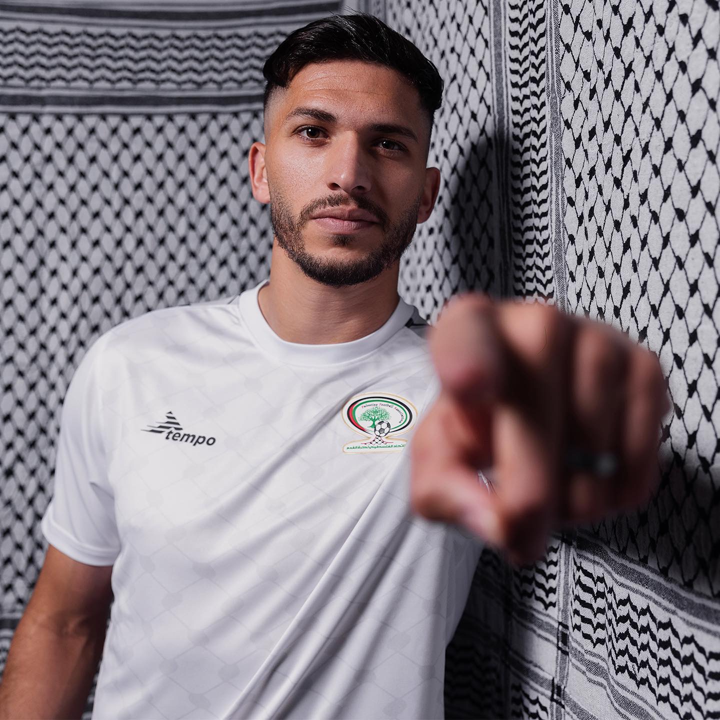 Tempo Palestine Away Football Jersey Player Edition - Multiple sizes - Brand new with tags