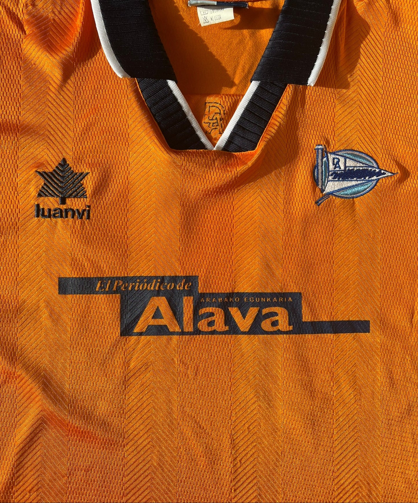 Luanvi Deportivo Alavés Away Jersey 1999-02 XL #11