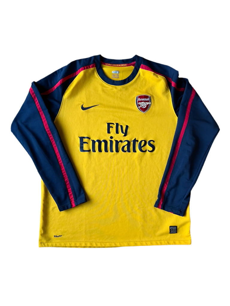 Nike Arsenal Away Jersey 2008/09 Large Long Sleeve