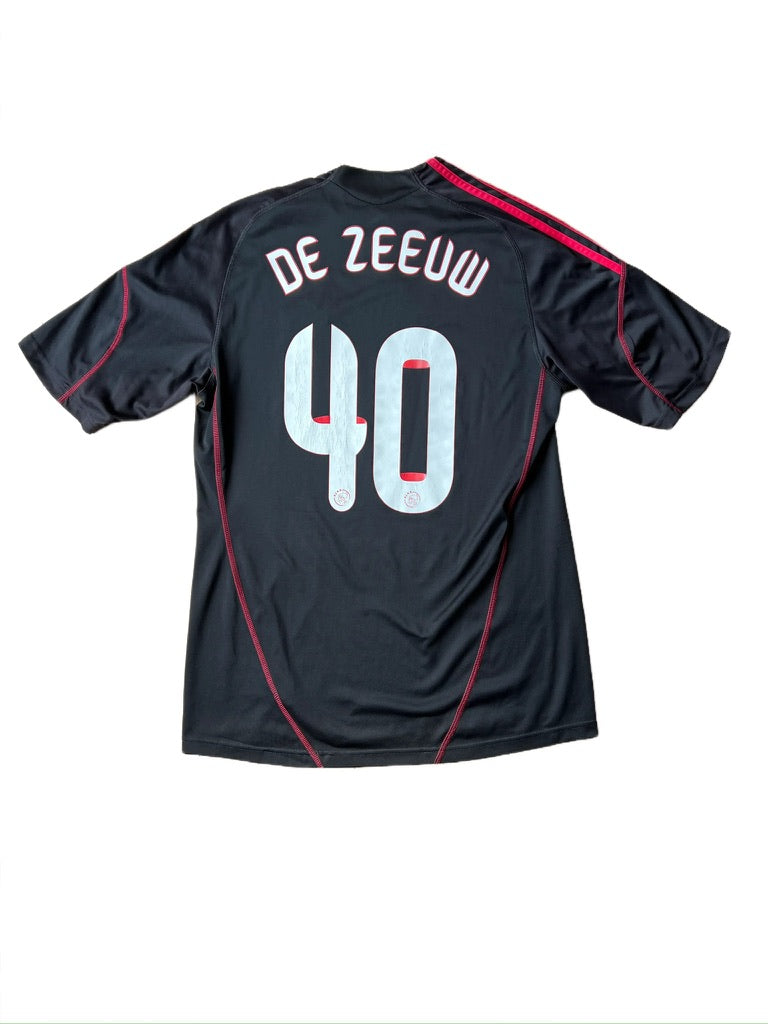 Adidas Ajax Away Jersey 2009/10 De Zeeuw #40 Medium