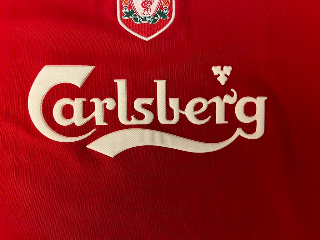 Vintage Reebok Liverpool Home Jersey 2002-04 Large