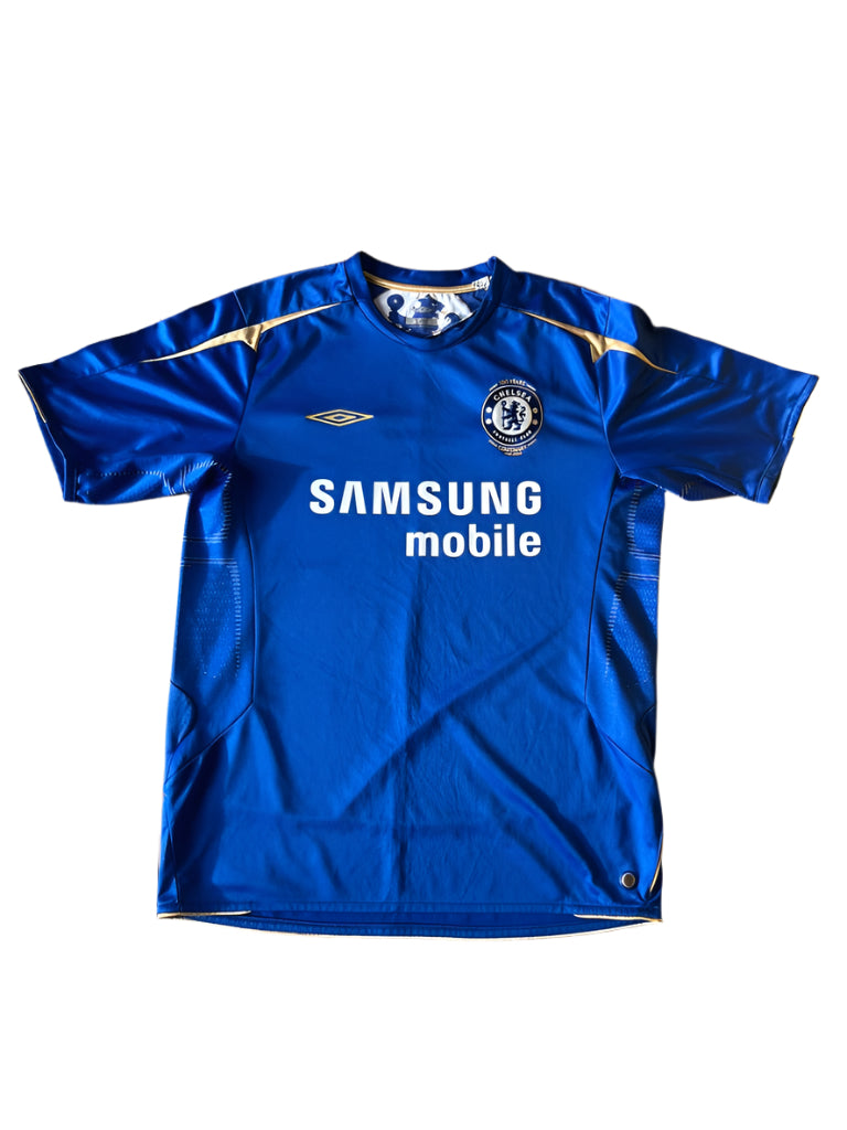 Umbro Chelsea Home Jersey 2005/06 Large 100 Years