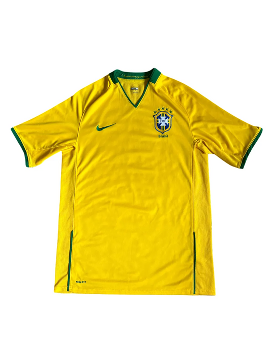 Nike Brazil Home Jersey 2008 Medium