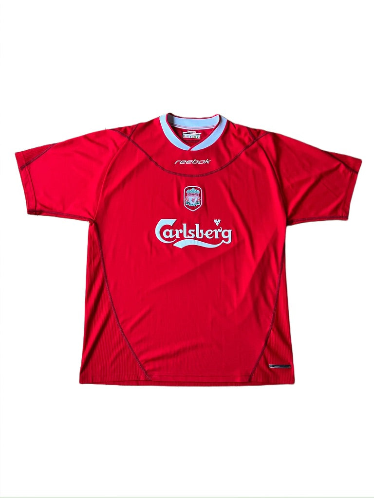 Vintage Reebok Liverpool Home Jersey 2002-04 Large