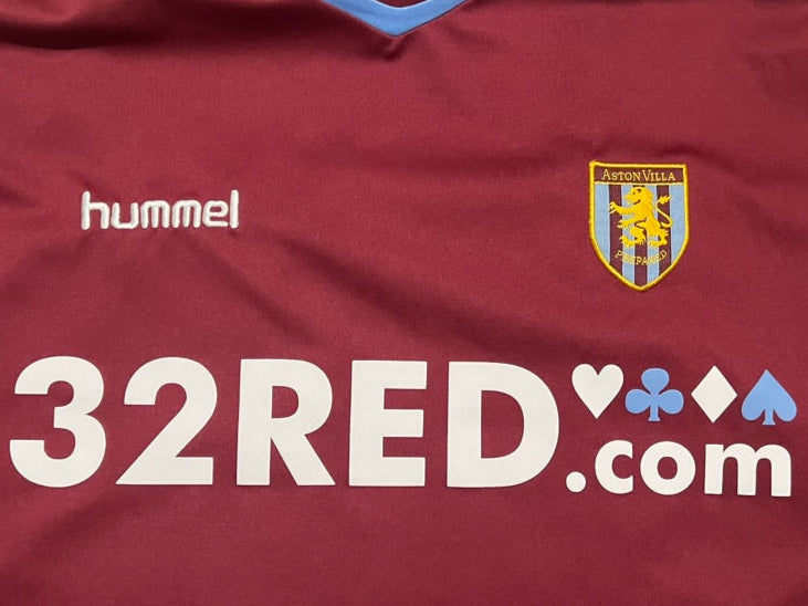 Hummel Aston Villa Home Jersey 2006/07 XL