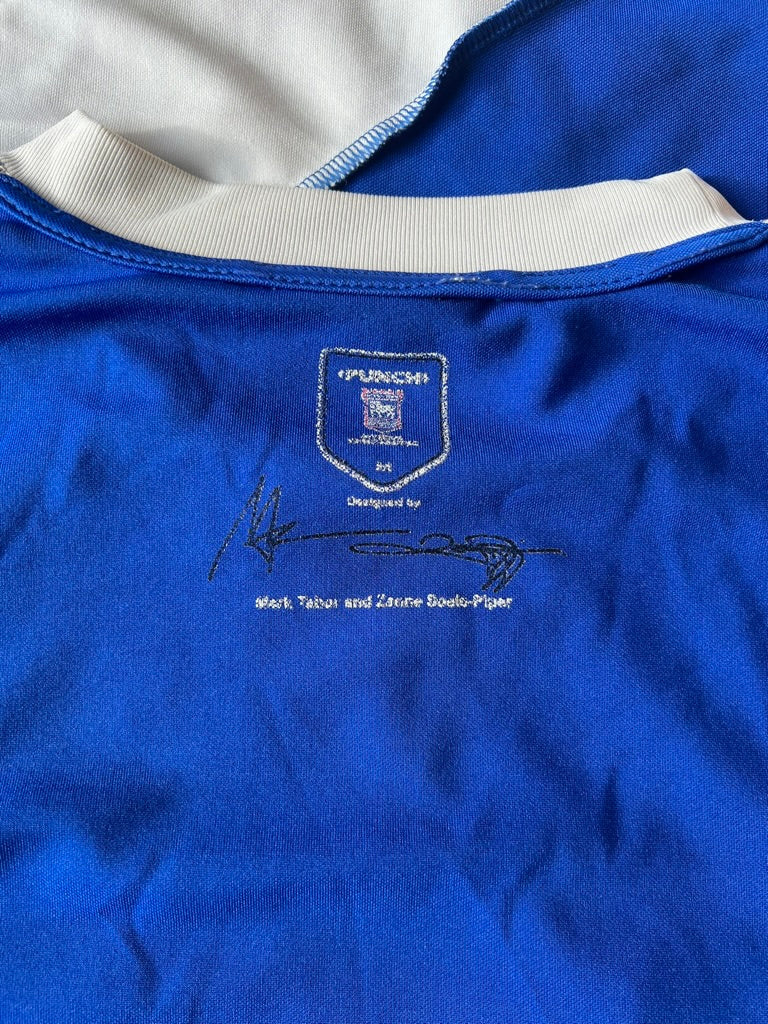 Punch Ipswich Town Home Jersey 2005/06 Medium