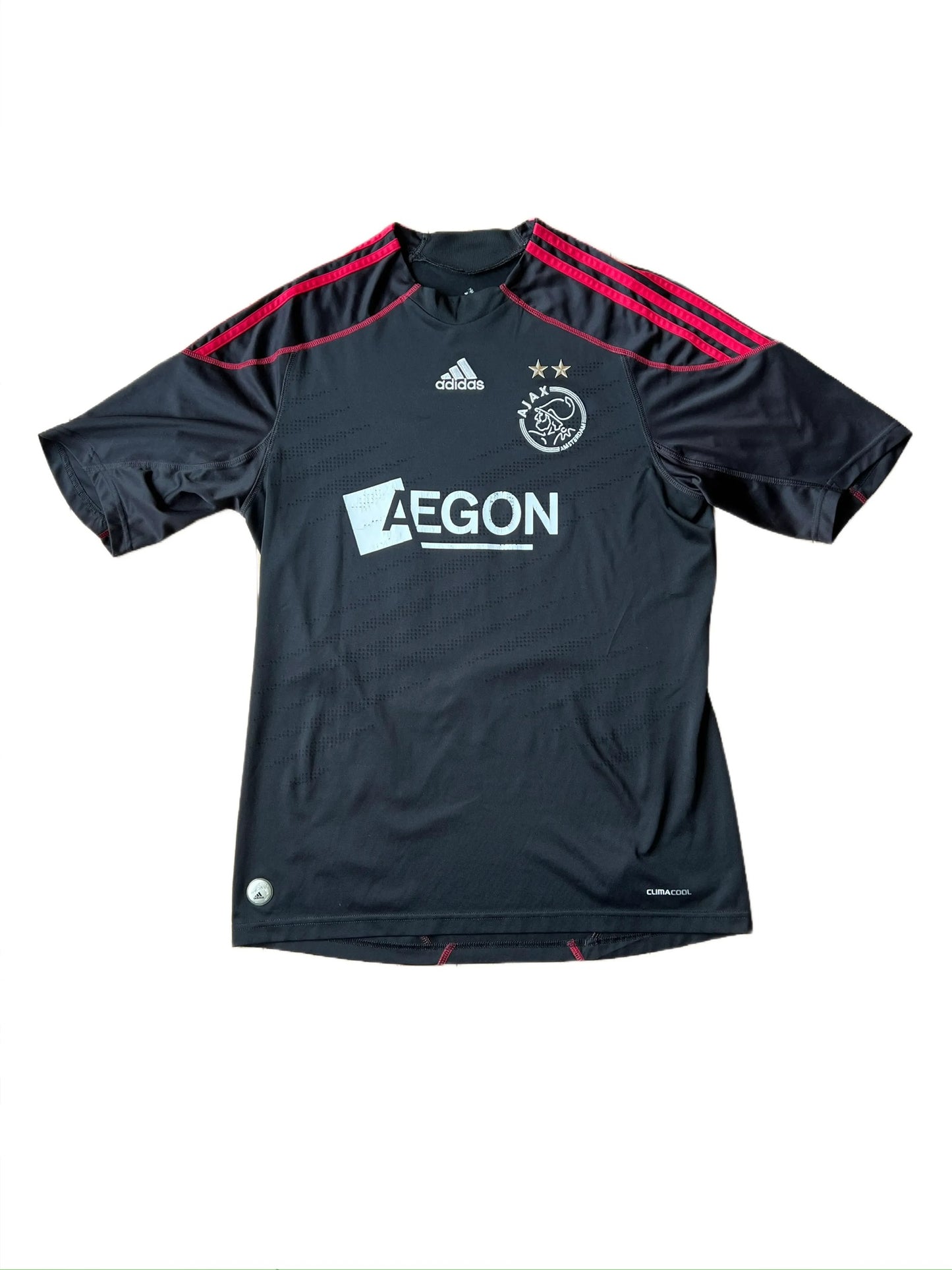 Adidas Ajax Away Jersey 2009/10 De Zeeuw #40 Medium