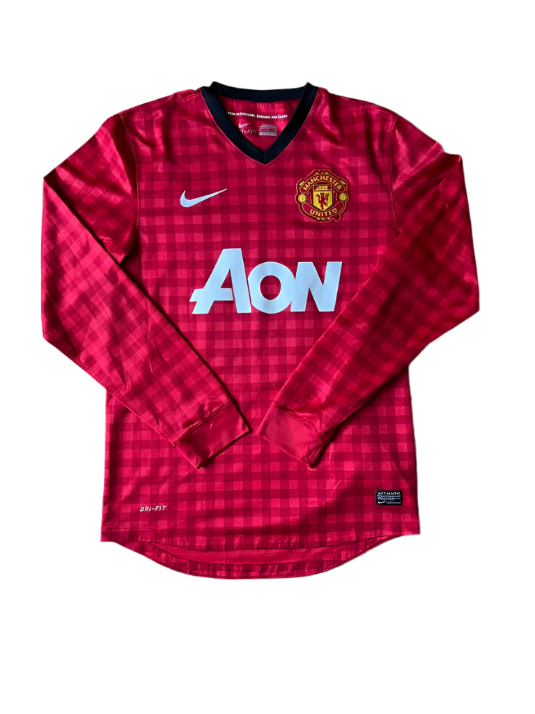 Nike Manchester United Home Jersey 2012/13 Small v. Persie #20 Long Sleeve