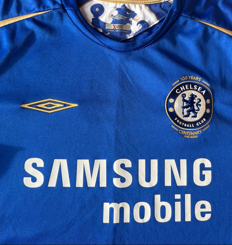 Umbro Chelsea Home Jersey 2005/06 Large 100 Years