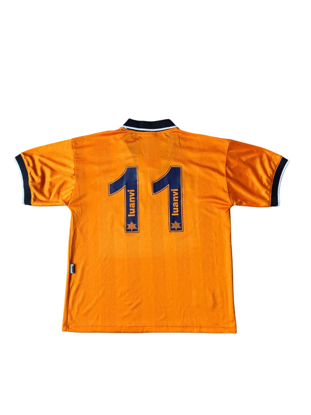 Match Worn Luanvi Deportivo Alavés Away Jersey 1999-02 XL #11