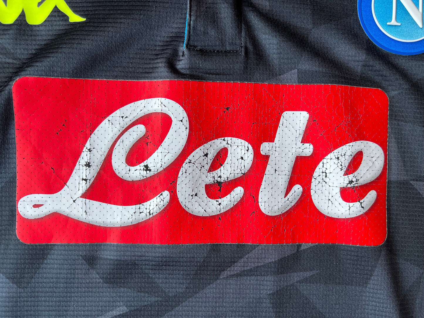Kappa Napoli European Away Kombat Gara Jersey 2018/19 2XL