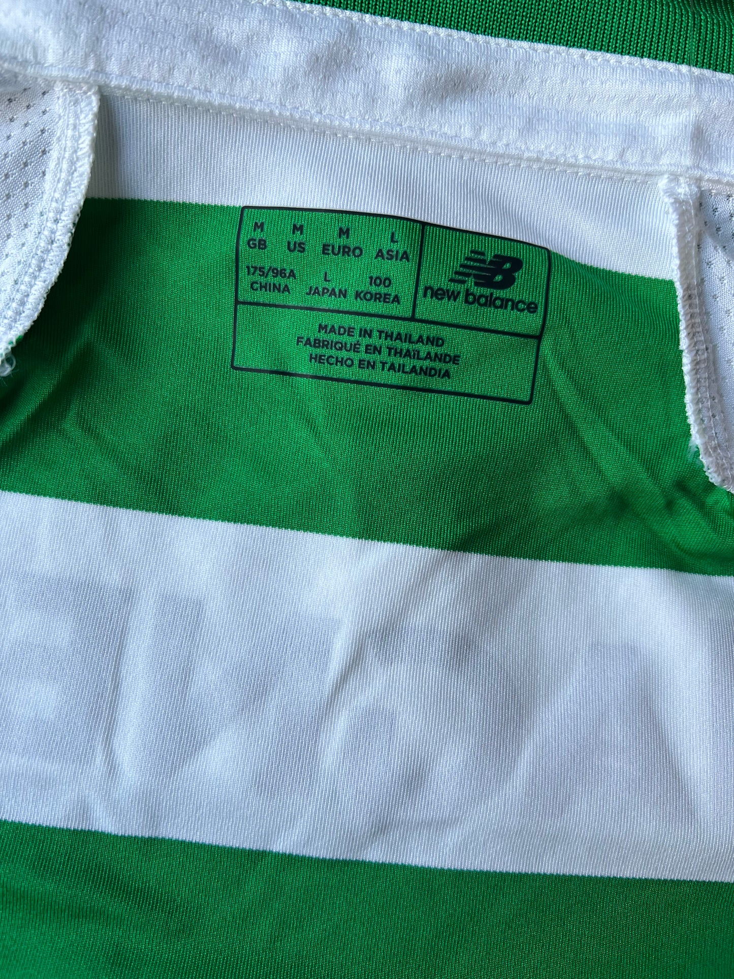 New Balance Celtic Home Jersey 2019/20 Medium - Brand new with tags