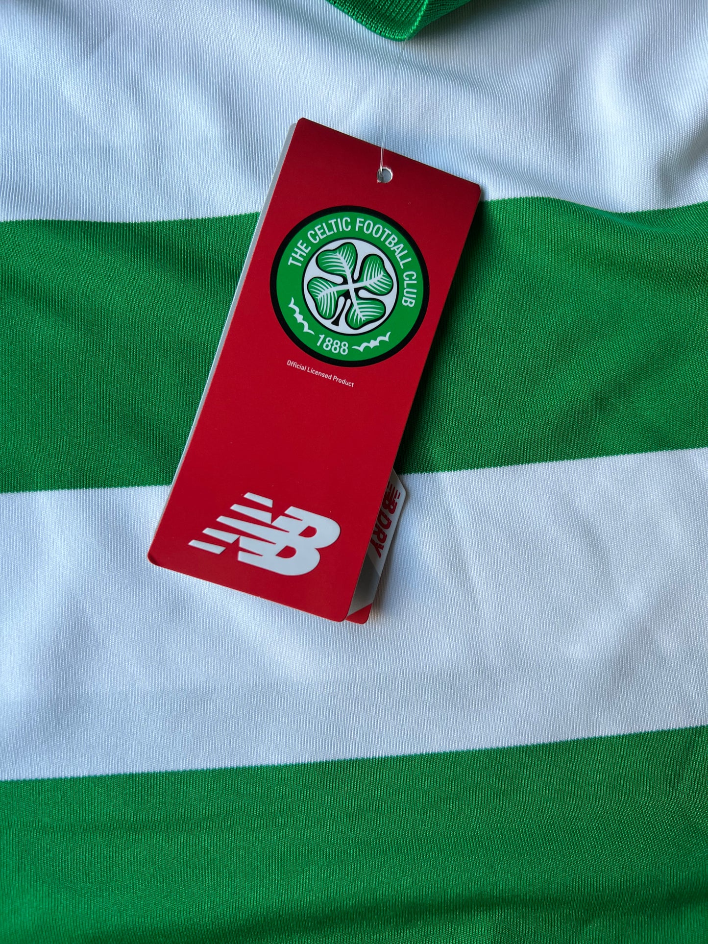 New Balance Celtic Home Jersey 2019/20 Medium - Brand new with tags