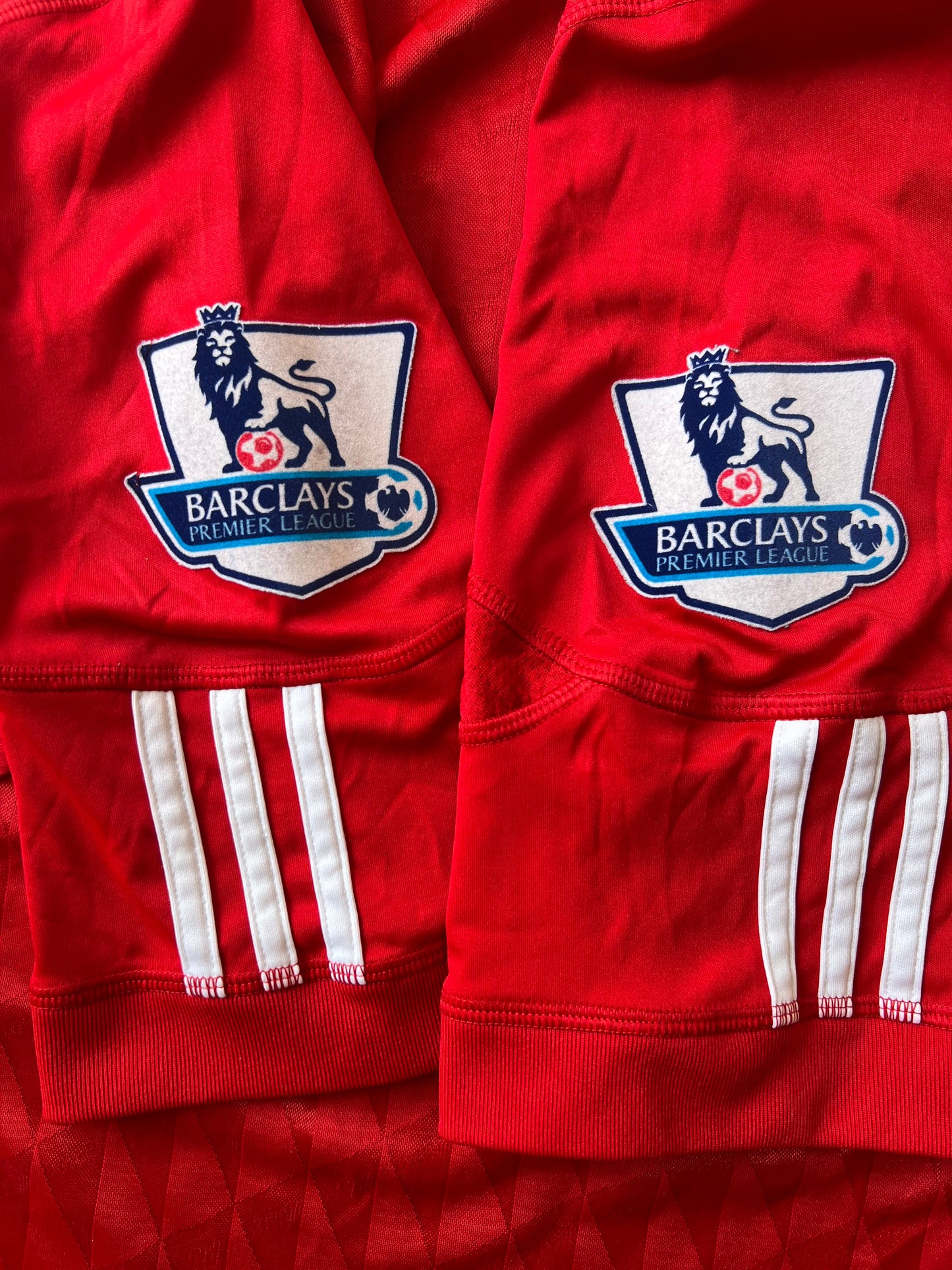 Adidas Liverpool Home Jersey 2010-12 Large Premier League Patches