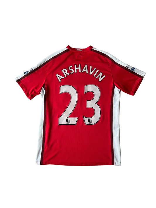 Nike Arsenal Home Jersey 2008-10 Arshavin #23 Premier League Patches Medium