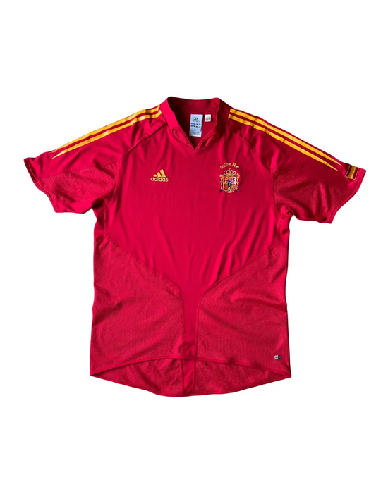 Adidas Spain Home Jersey 2004 Large