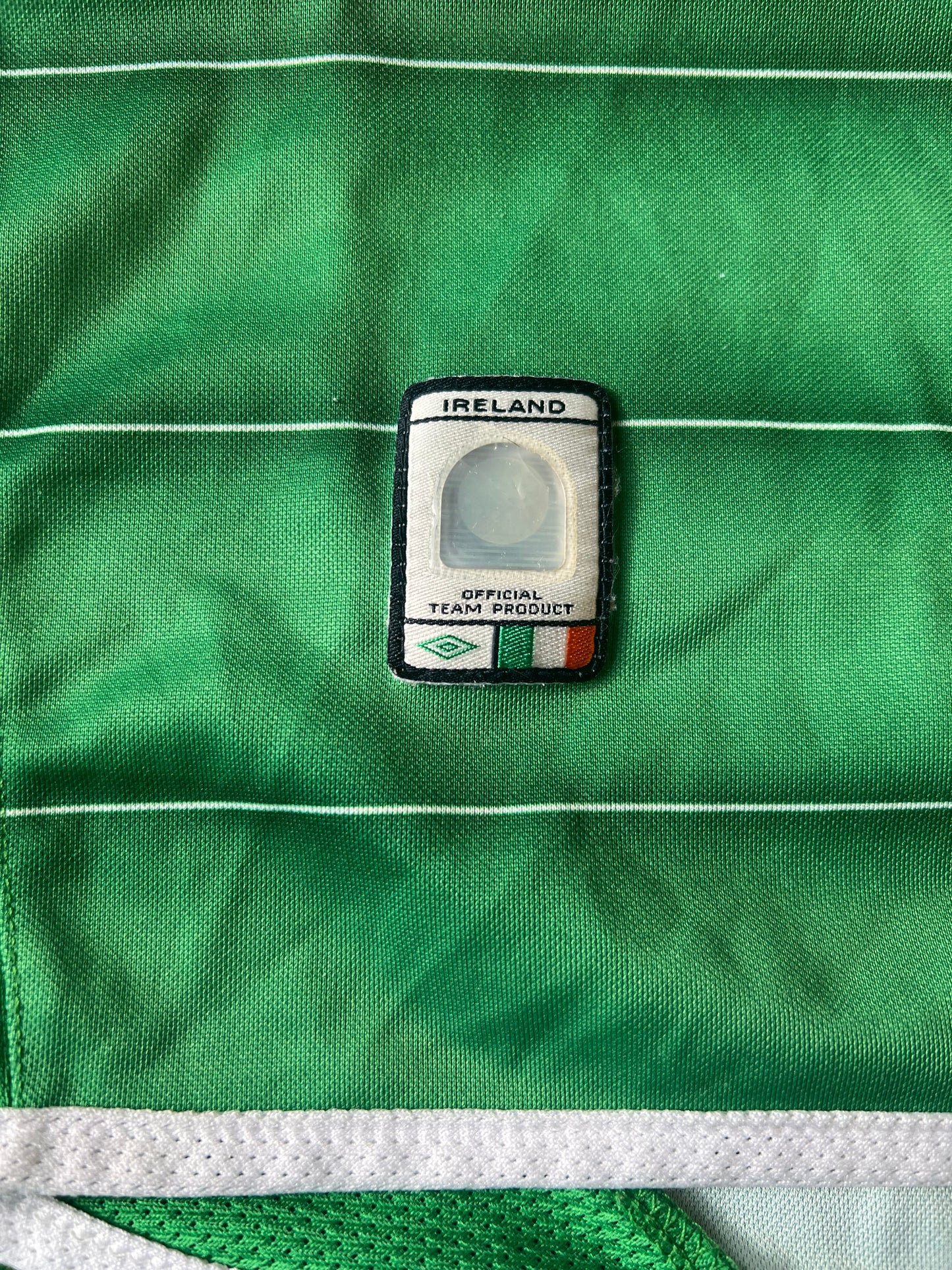 Vintage Umbro Ireland Home Jersey 2003 Small