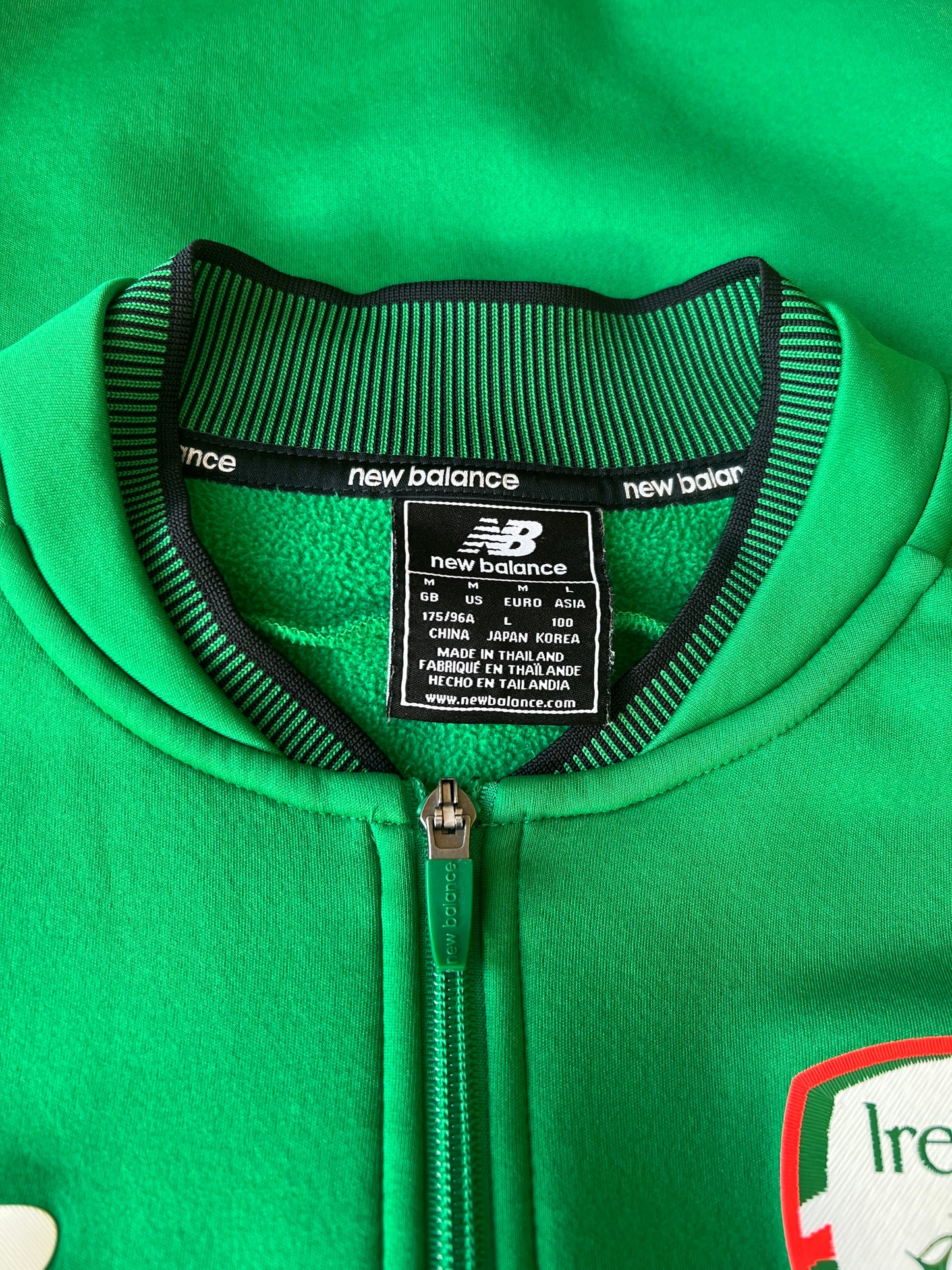 New Balance Ireland Home Anthem Jacket 2017 Medium