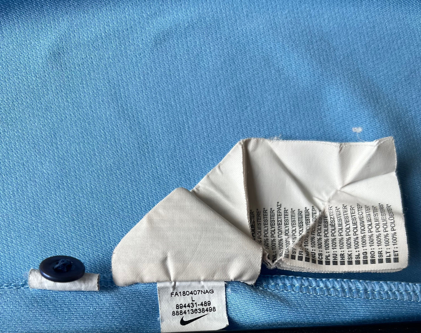 Nike Manchester City Home Jersey 2018/19 Large