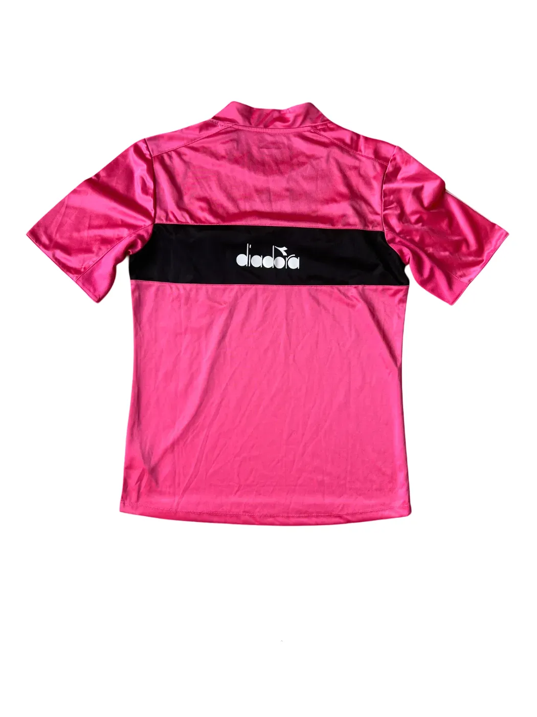Diadora Serie A Referees Shirt Pink 2017/18 Small