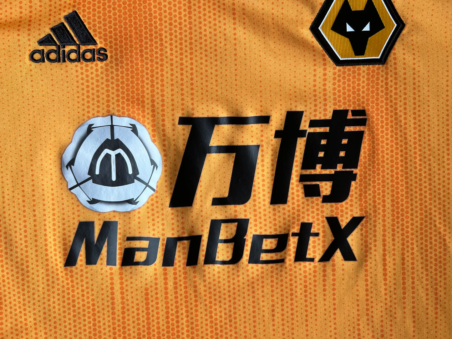 Adidas Wolverhampton Wanderers Home Jersey 2019/20 Large